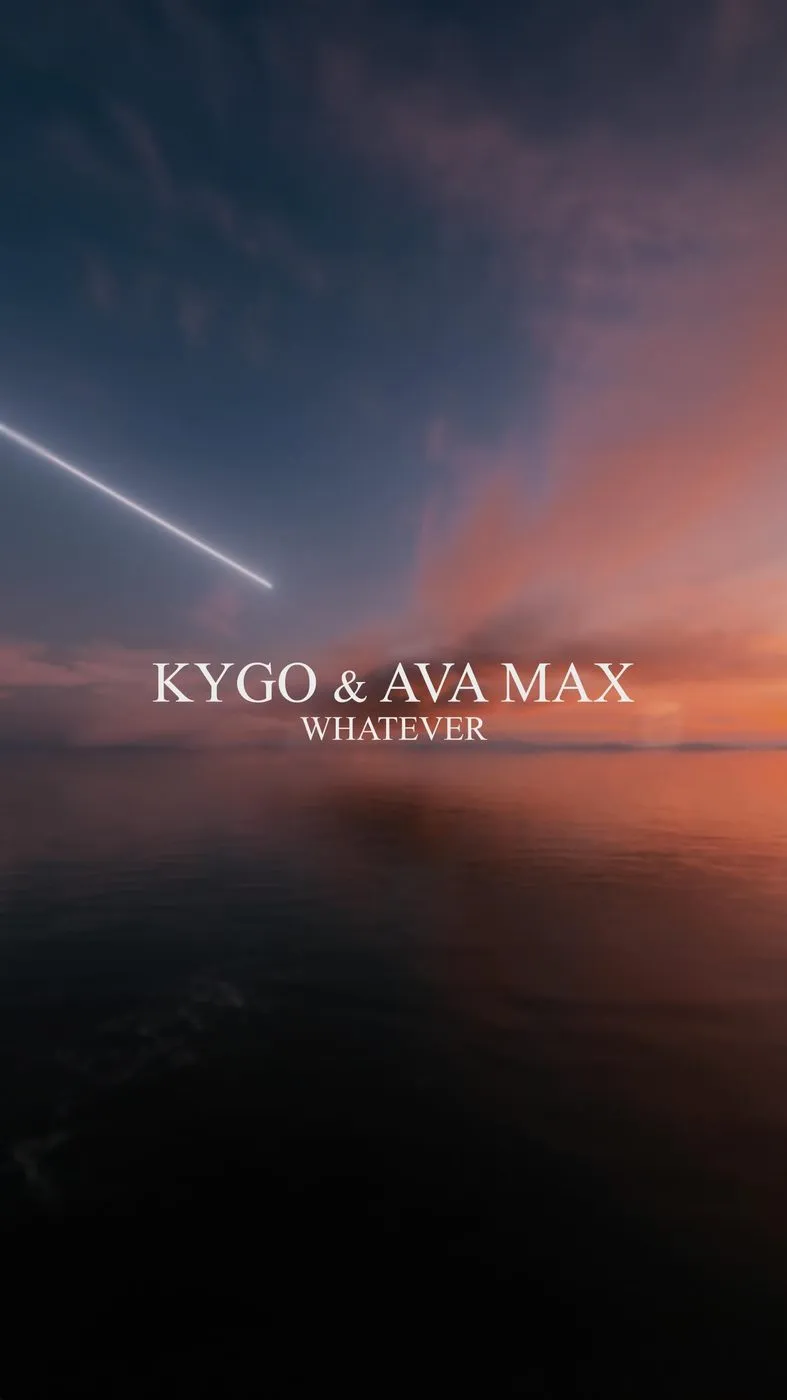 Kygo & Ava Max — Whatever, still from the campaign